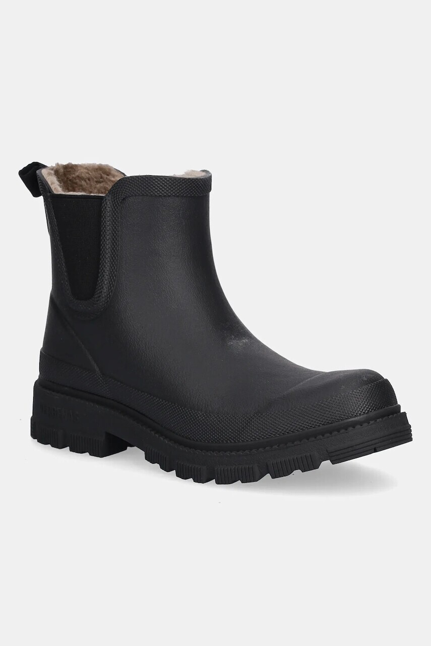 Gumáky Verbenas LUA MATE COMBI FUR čierna farba, 9302180985