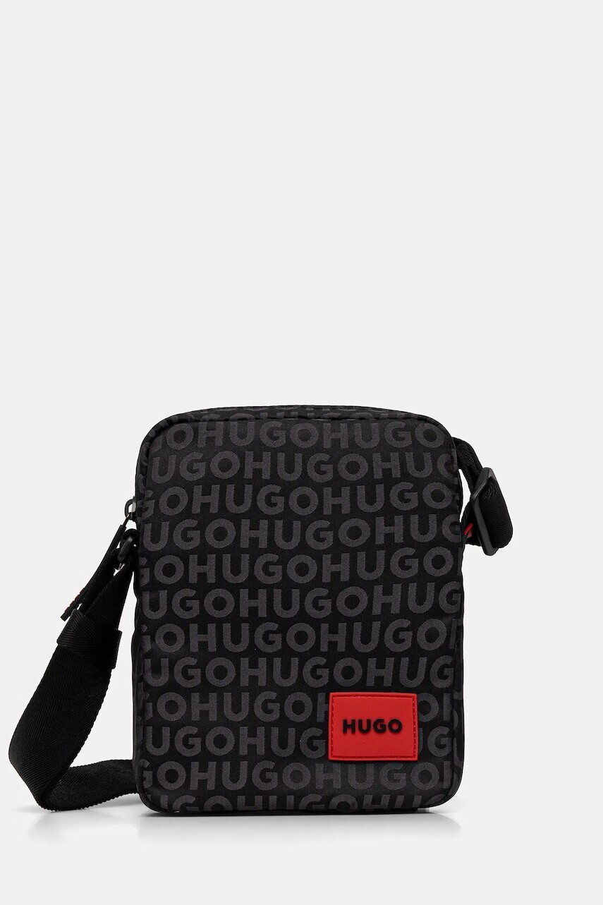 Malá taška HUGO čierna farba, 50541609