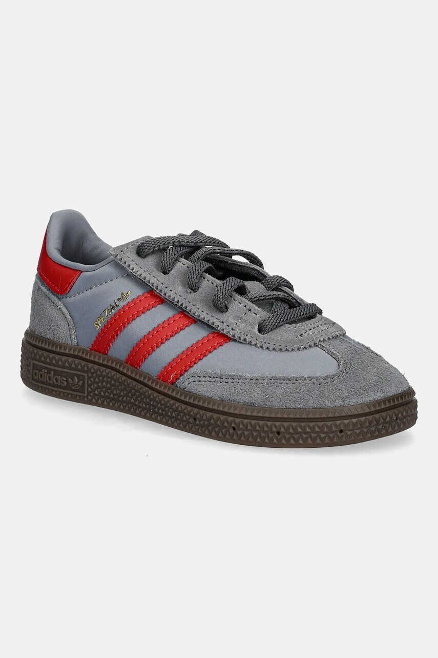 Detské tenisky adidas Originals HANDBALL SPEZIAL šedá farba, JQ0739