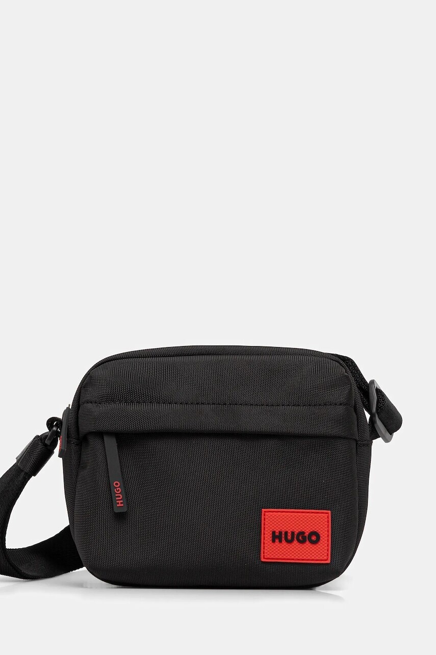 Malá taška HUGO čierna farba, 50551753