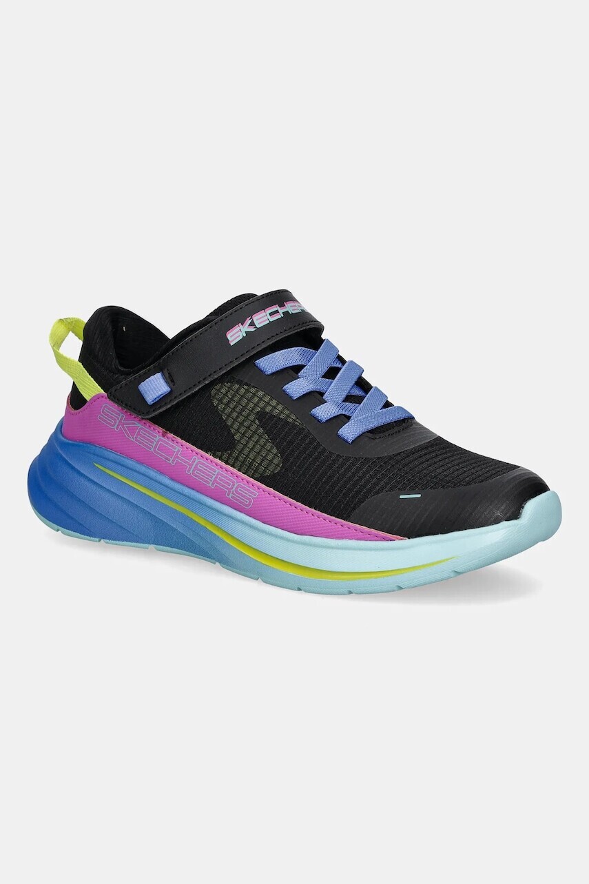 Detské tenisky Skechers WAVE 92 - IMARA LITE čierna farba, 303571L
