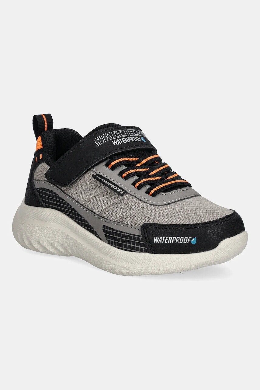 Detské tenisky Skechers BOUNDER 2.0-AQUA PACE béžová farba, 406341L