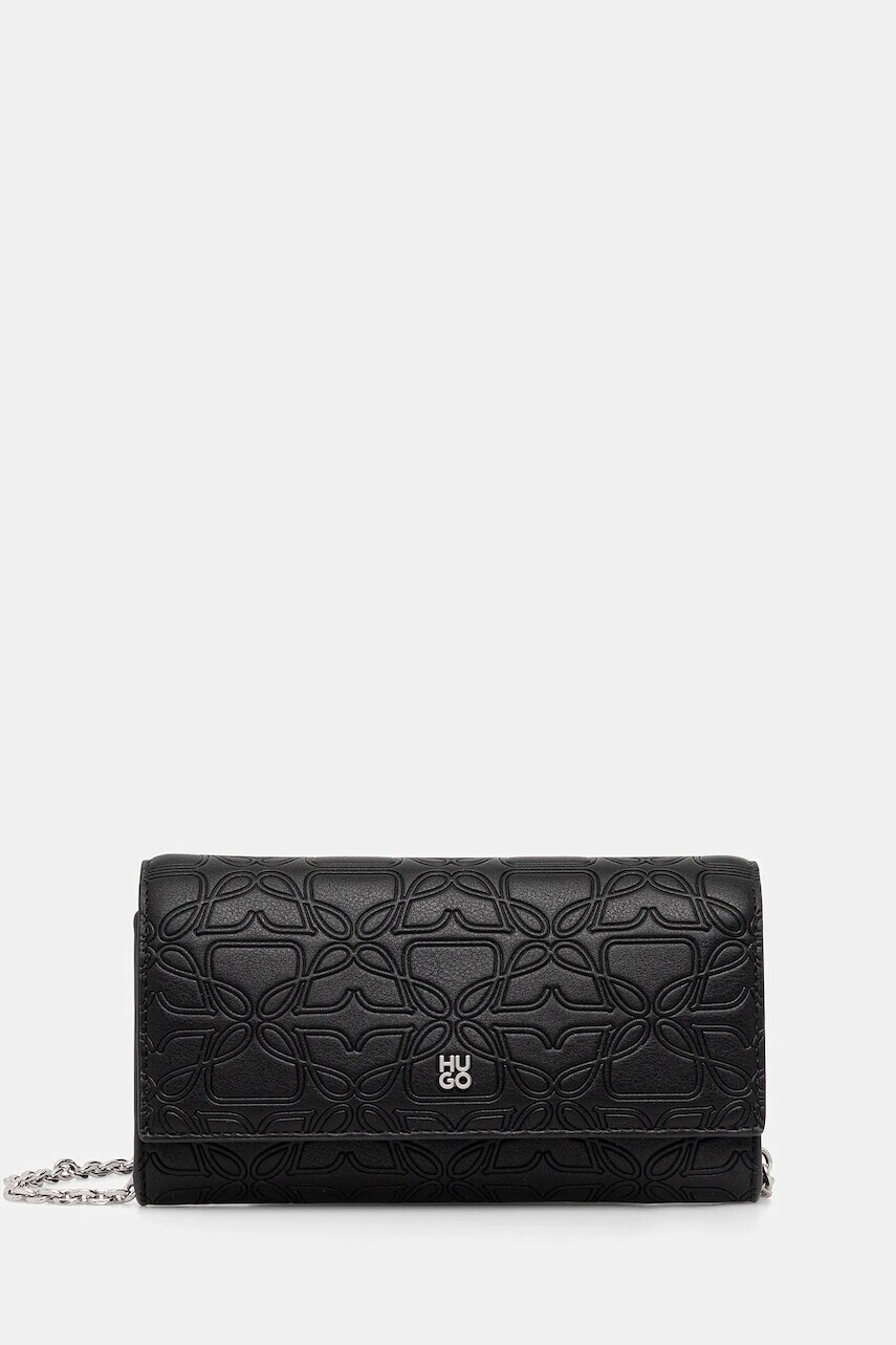 Kabelka HUGO čierna farba, 50552509