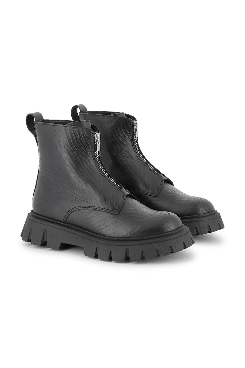 Detské topánky Marc Jacobs čierna farba, W60669
