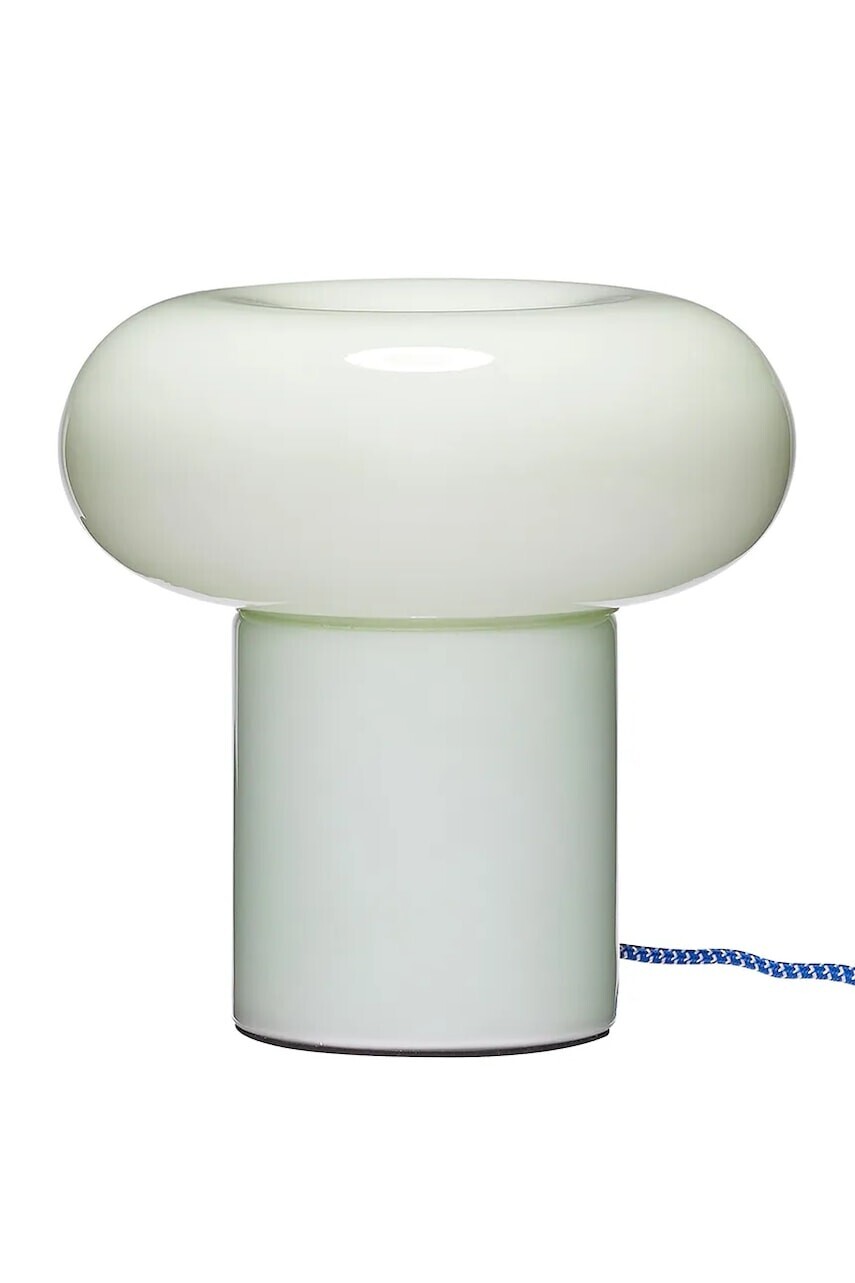 Stolná lampa Hübsch Hues 23 x 22 cm, E27 zelená farba