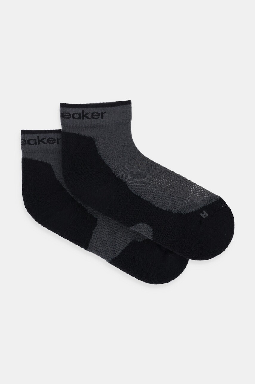 Vlnené ponožky Icebreaker Merino Hike+ Light čierna farba, IB0A578J0D51