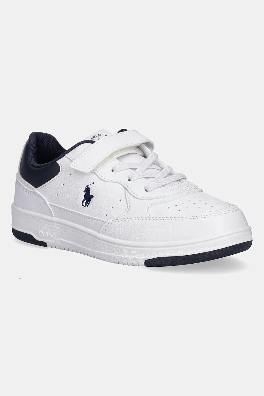 Detské tenisky Polo Ralph Lauren MASTERS COURT II PS biela farba, RL03403102