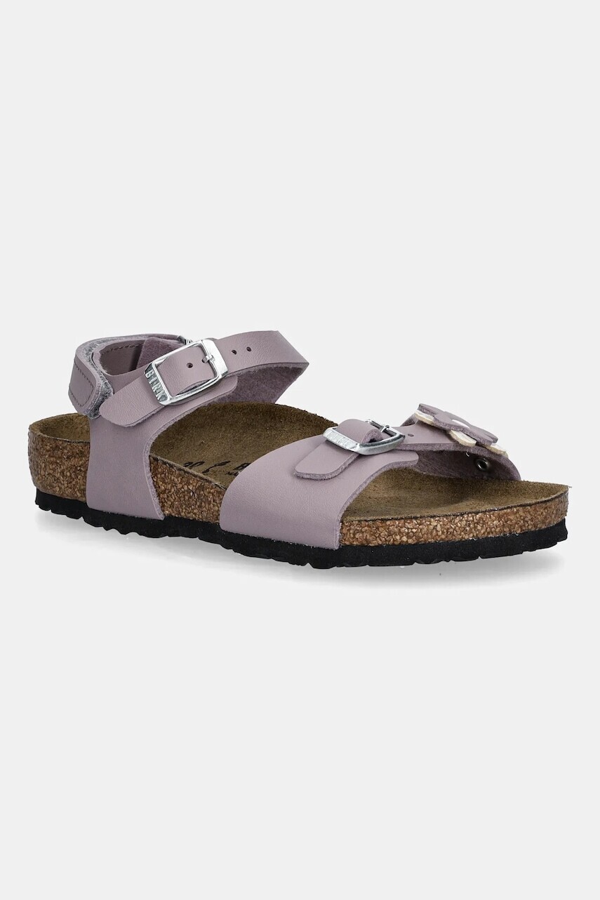 Detské sandále Birkenstock Rio fialová farba, 1030388