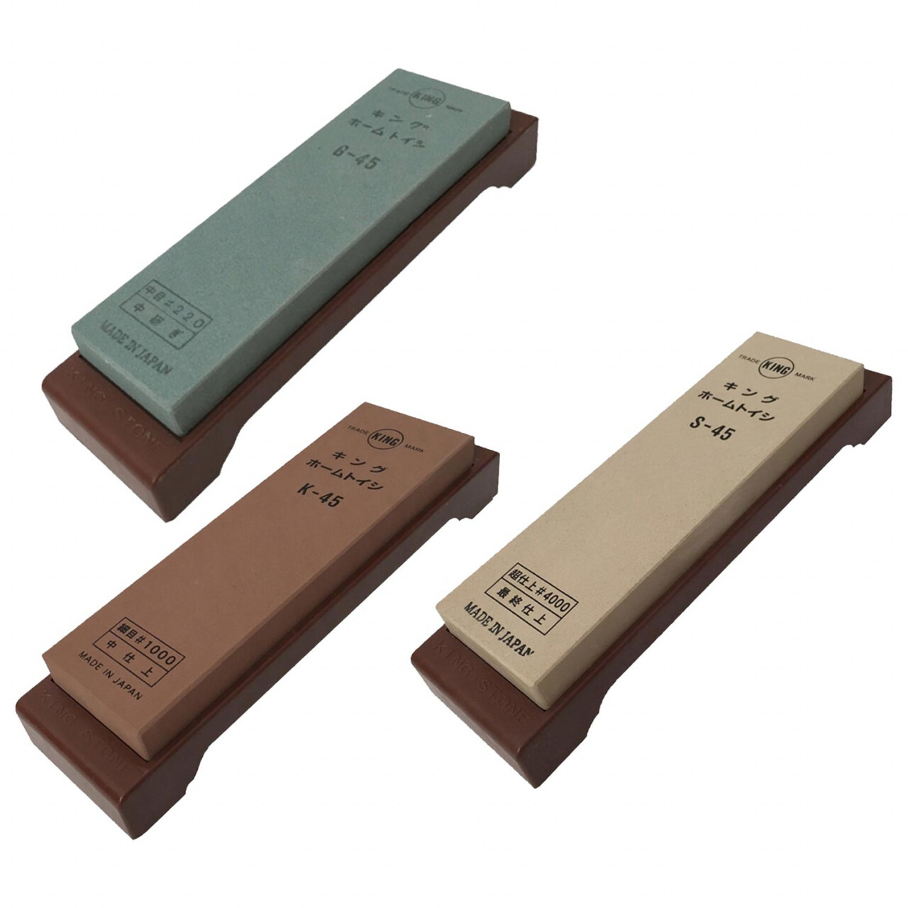 Sada brúsnych kameňov King Home
