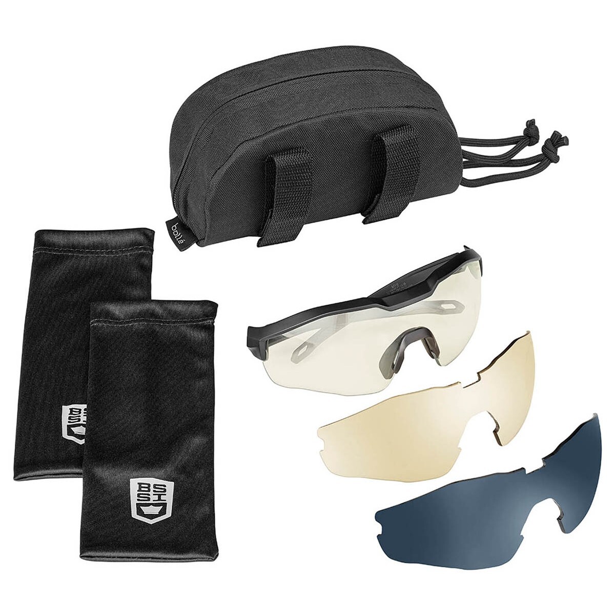 Okuliare strelecké Bollé MY6 - čierne