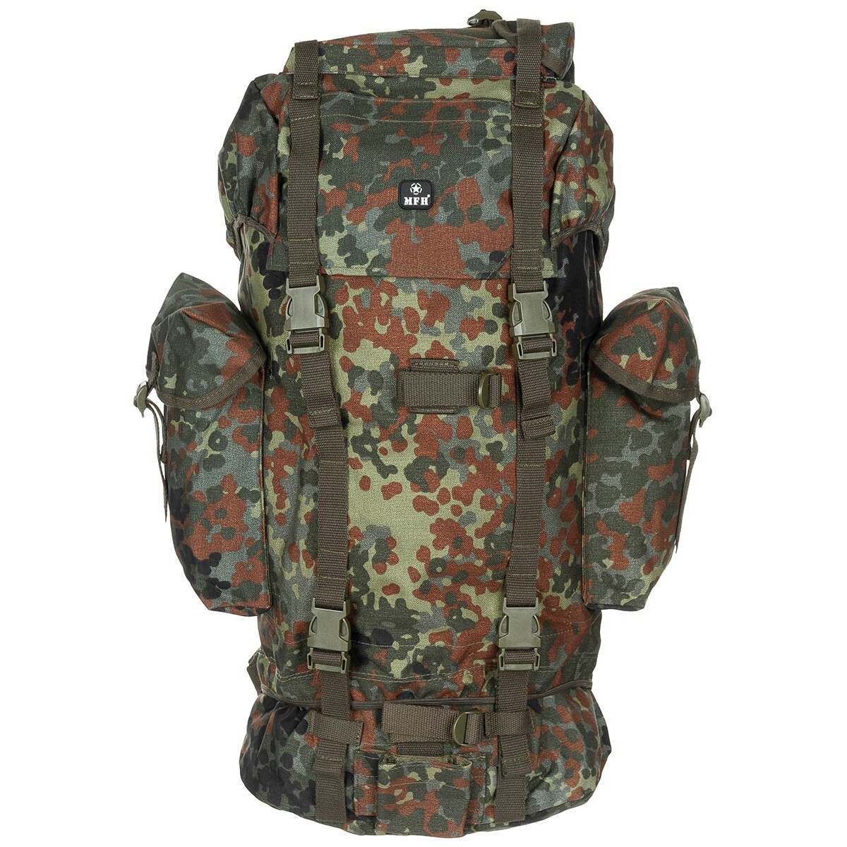 Ruksak bojový MFH BW Cordura 65l - flecktarn