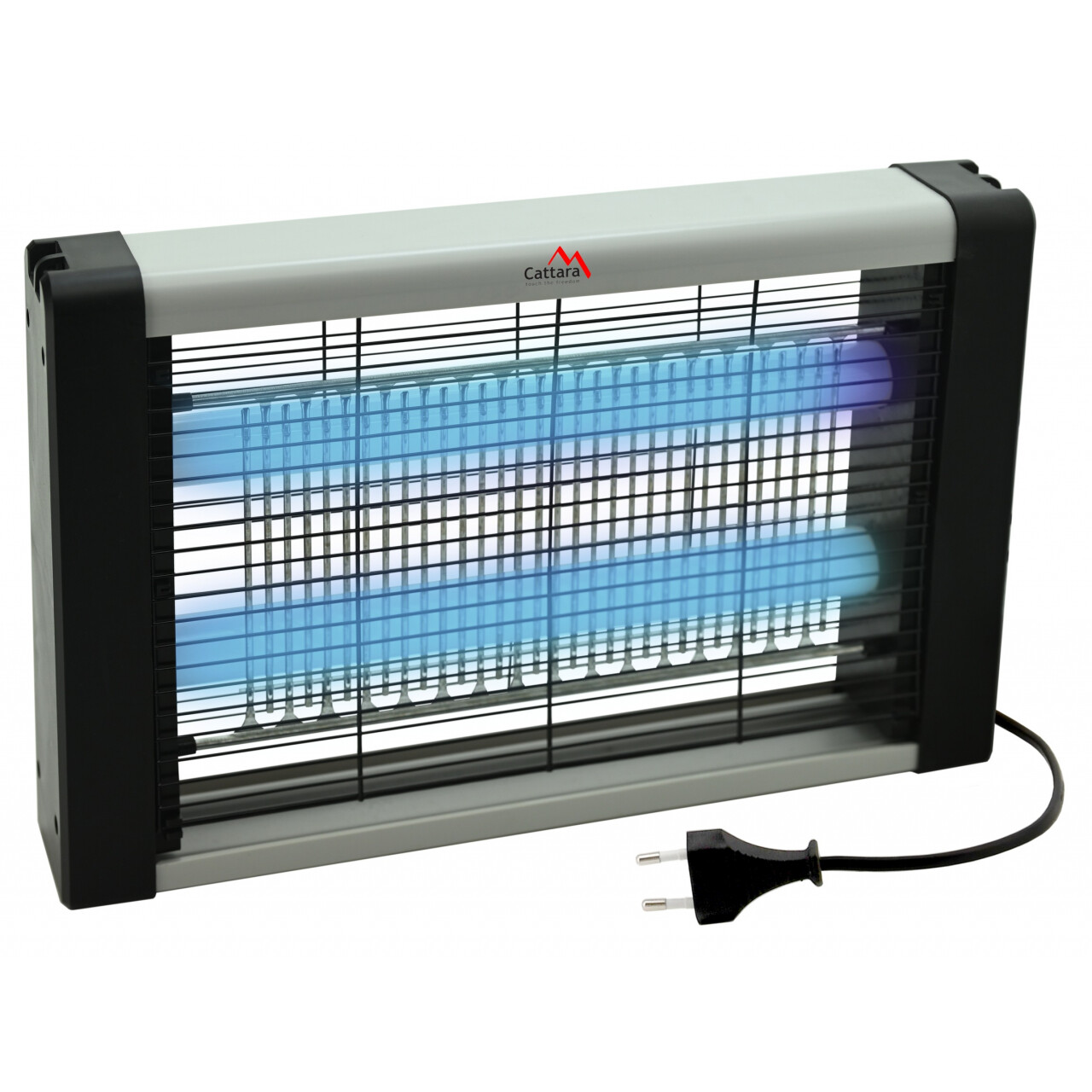 Lapač hmyzu Cattara UV Glow 2,1 W 230V - čierny-strieborný