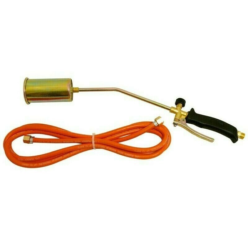 Plynový horák na PROPAN BUTAN s 3 m hadicou, 550 mm, 35 kW