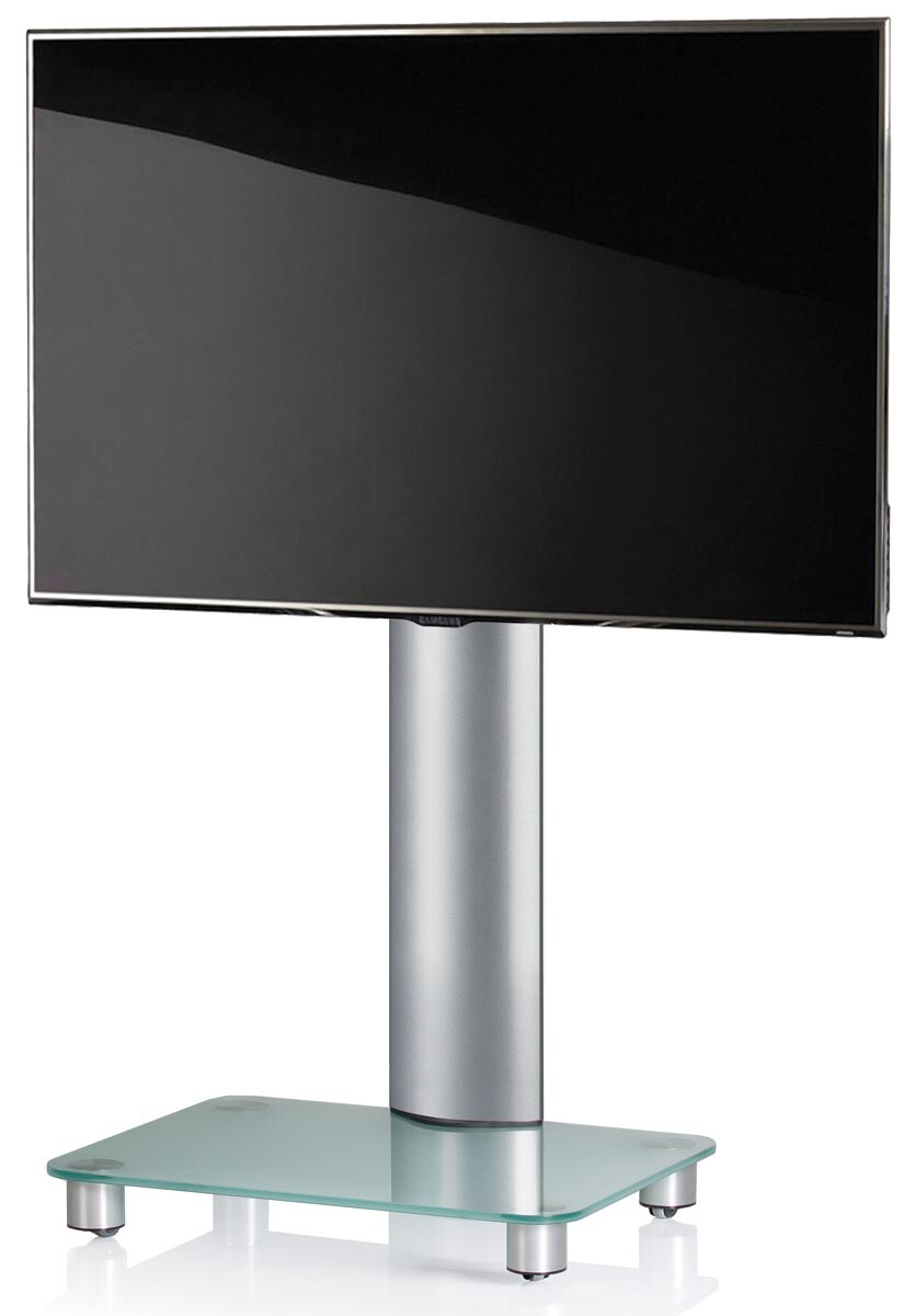 VCM TV stolek Tosal, stříbrný