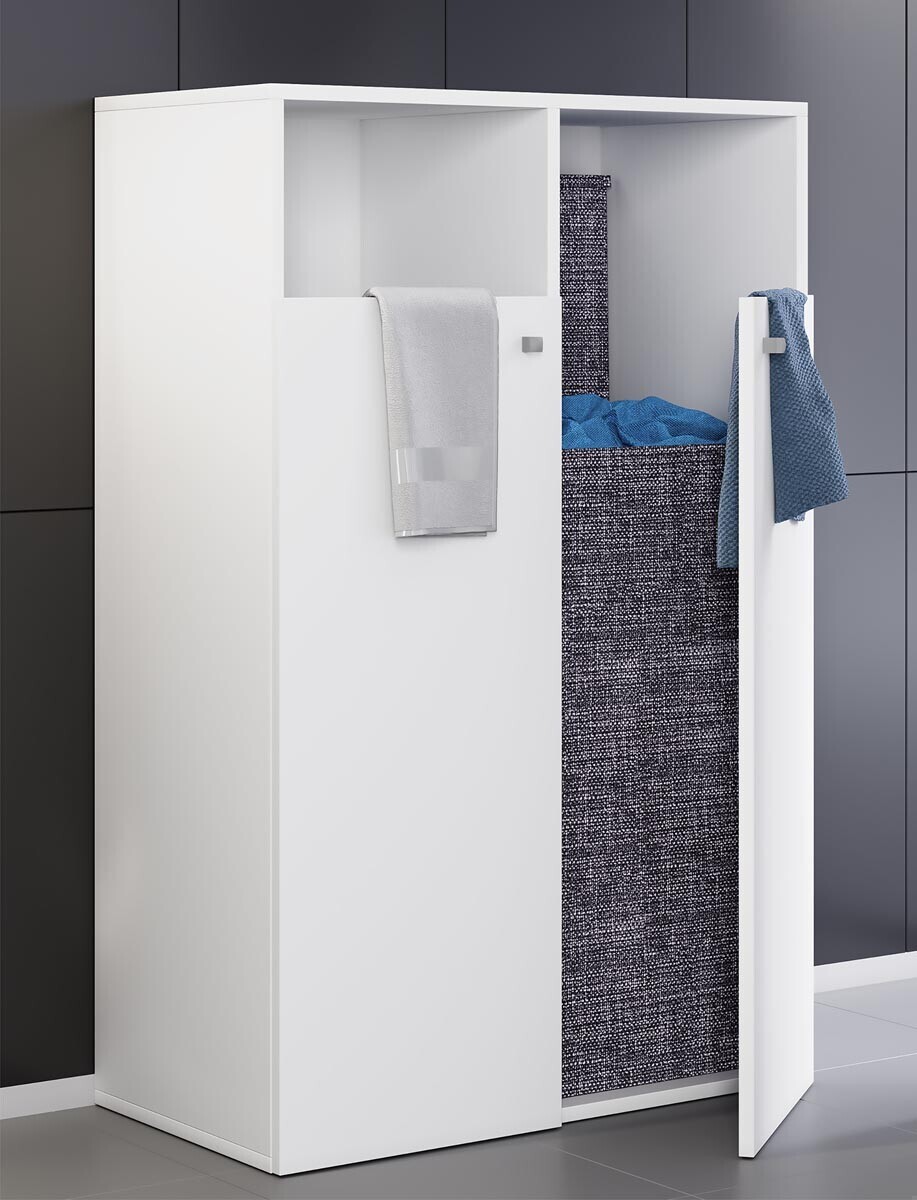 Skříň na ložní prádlo Klidas XL, bílá