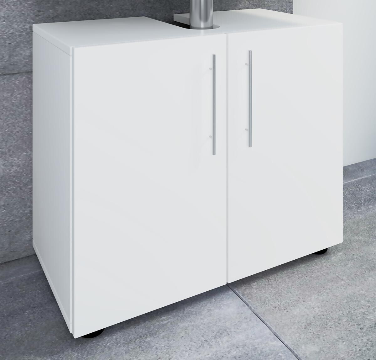 Skříňka pod umyvadlo Flandu II, bílá