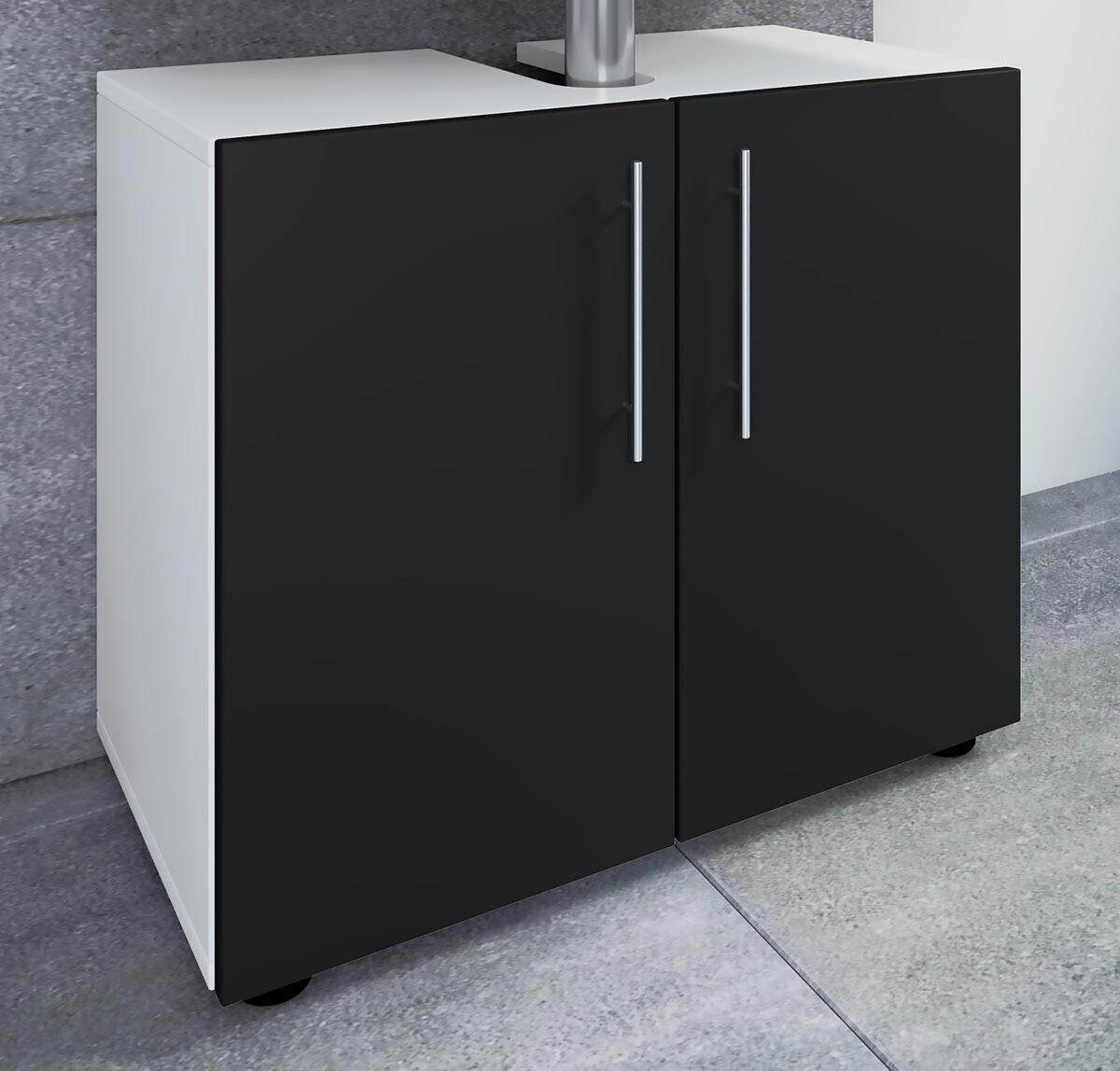 Skříňka pod umyvadlo Flandu II, černá