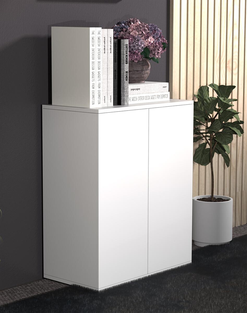 Skříňka Dalosa 2-komorová, bílá