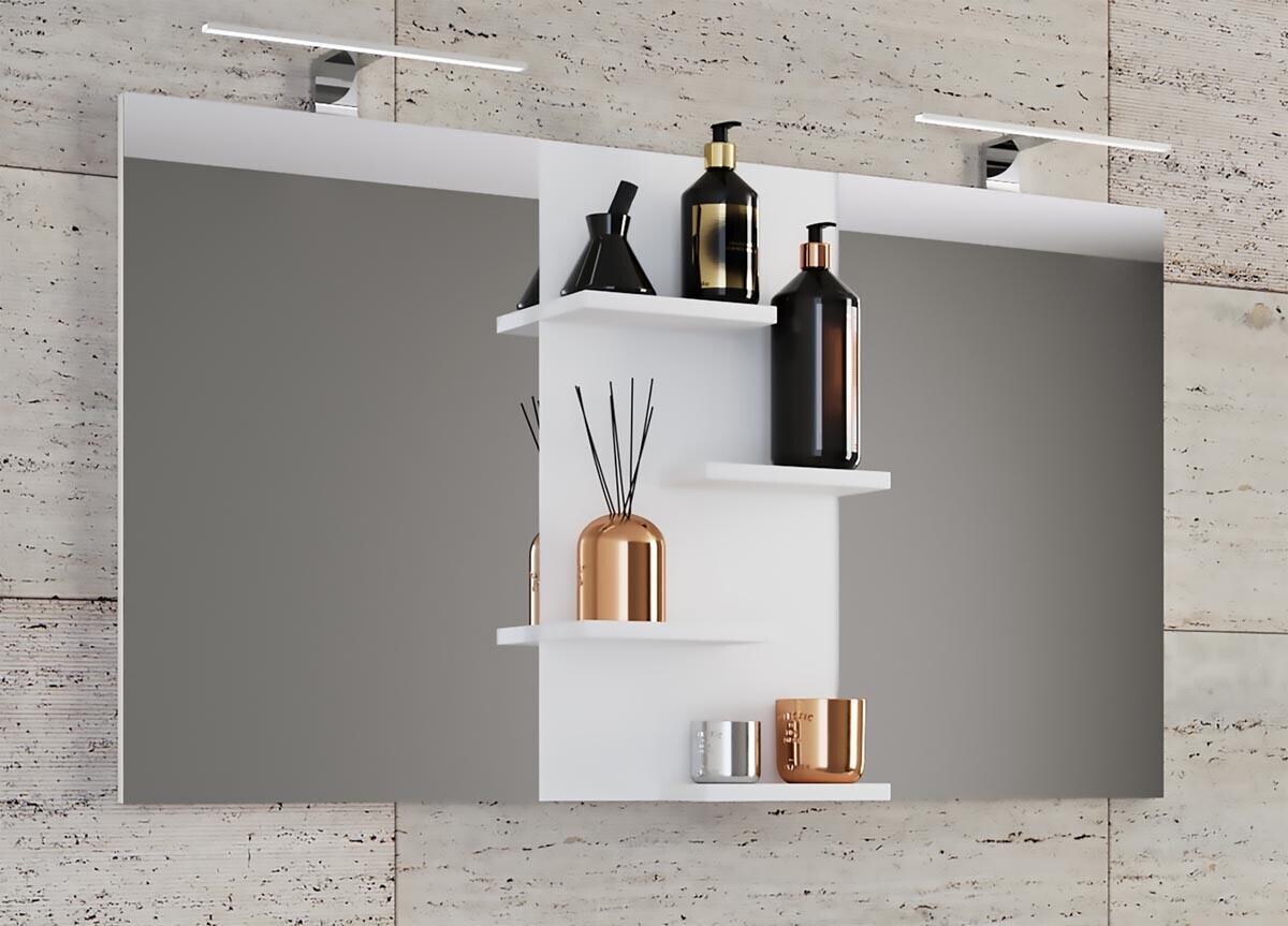 Zrcadlo Budasi, bílé