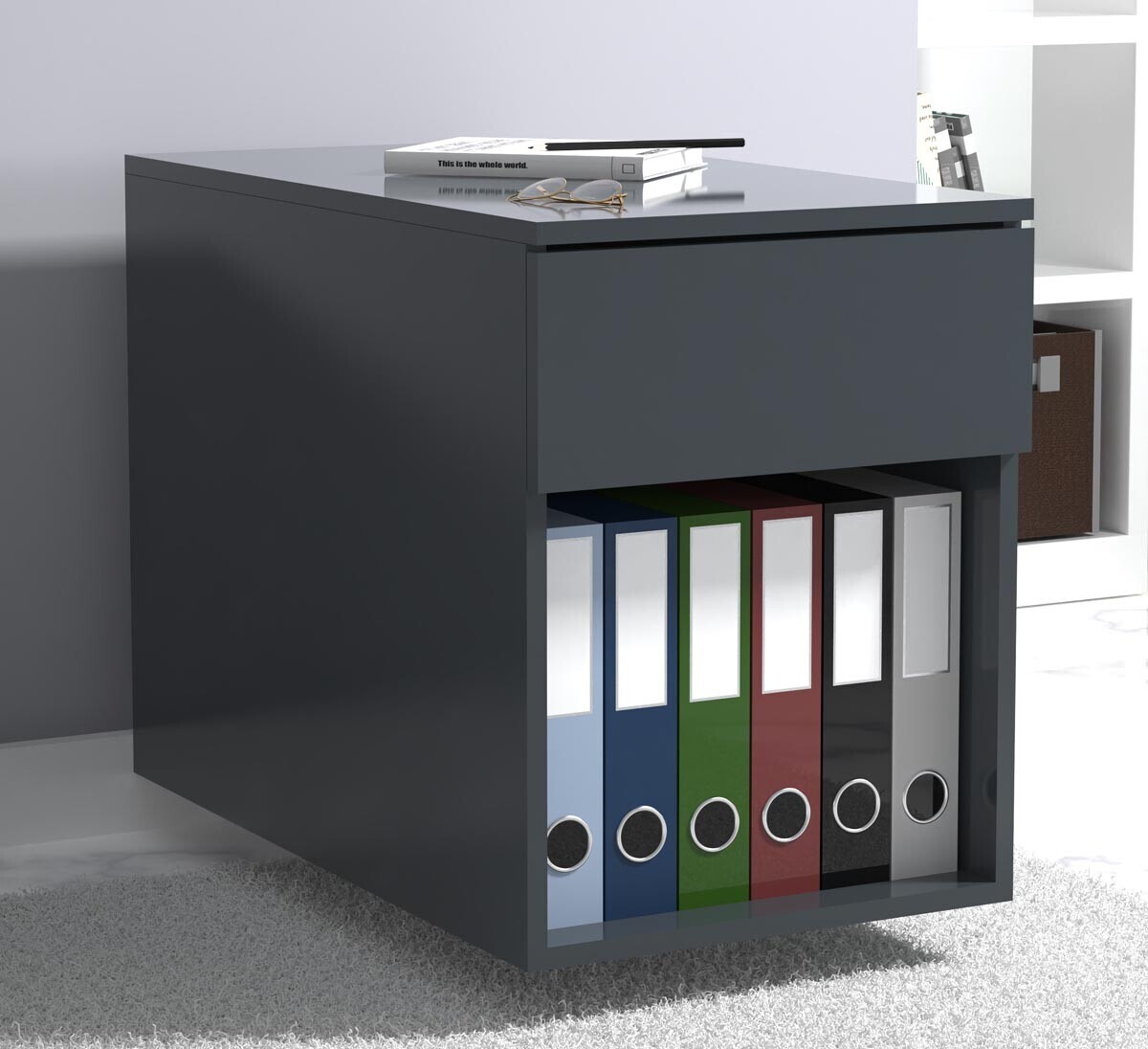 Mobilní kontejner Dalosa 70 1-SB, antracit