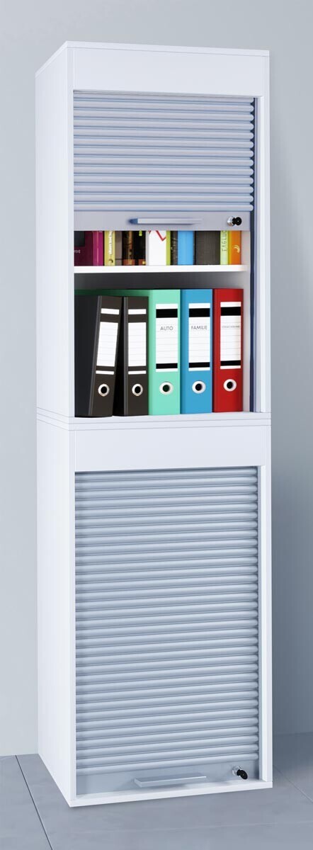 Kancelářská skříň Aktos XL, bílá