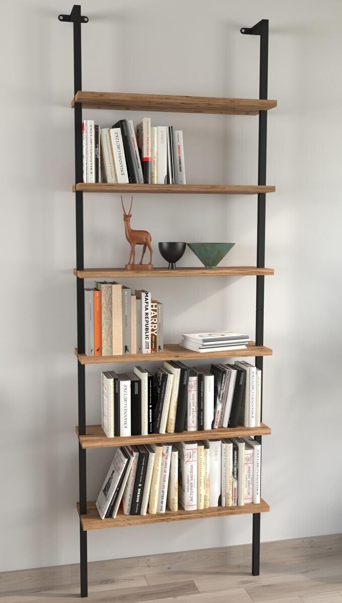 Stojací police Insasi, dub medový