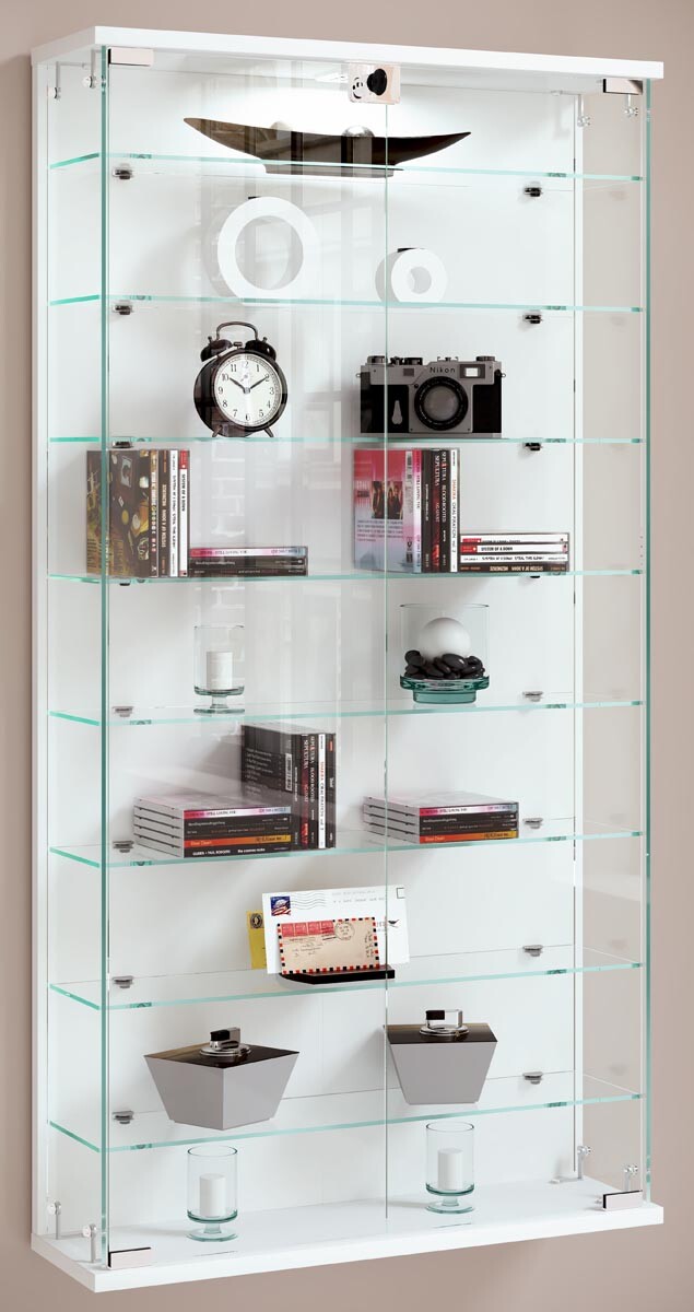 Nástěnná skříňka Relas L, bílá