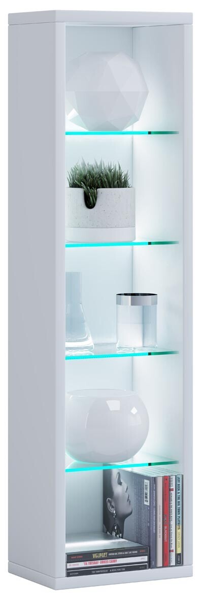 Nástěnná police Rasito L, bílá