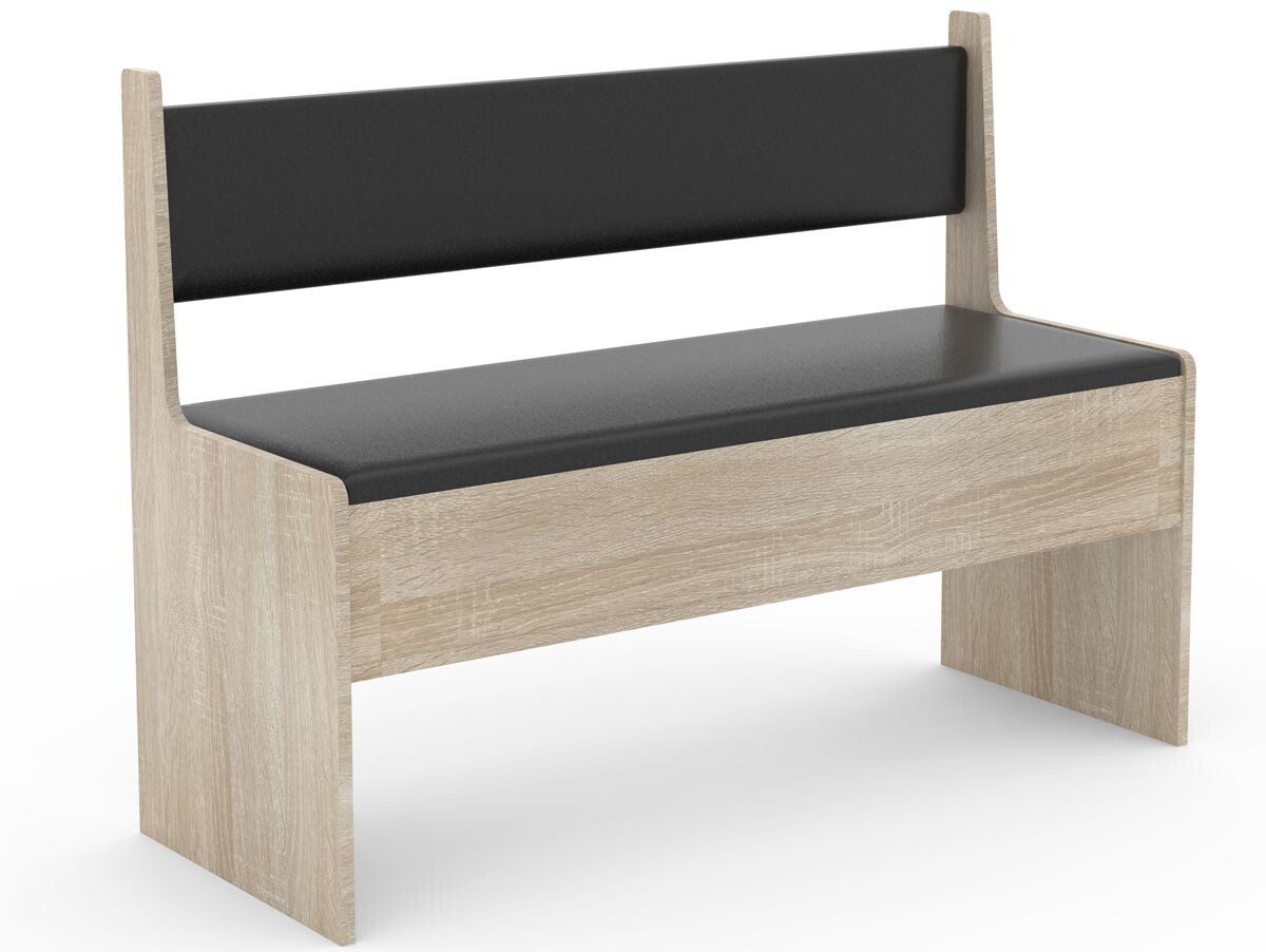 Rohová lavice Esal 110, dub sonoma