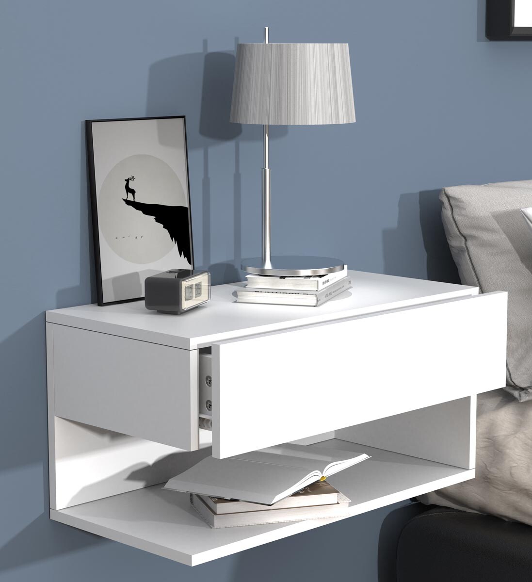 Nástěnná zásuvka Usal XL 60, bílá