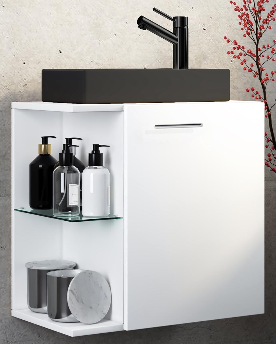 2dílné umyvadlo pro hosty Hausa BL, bílé