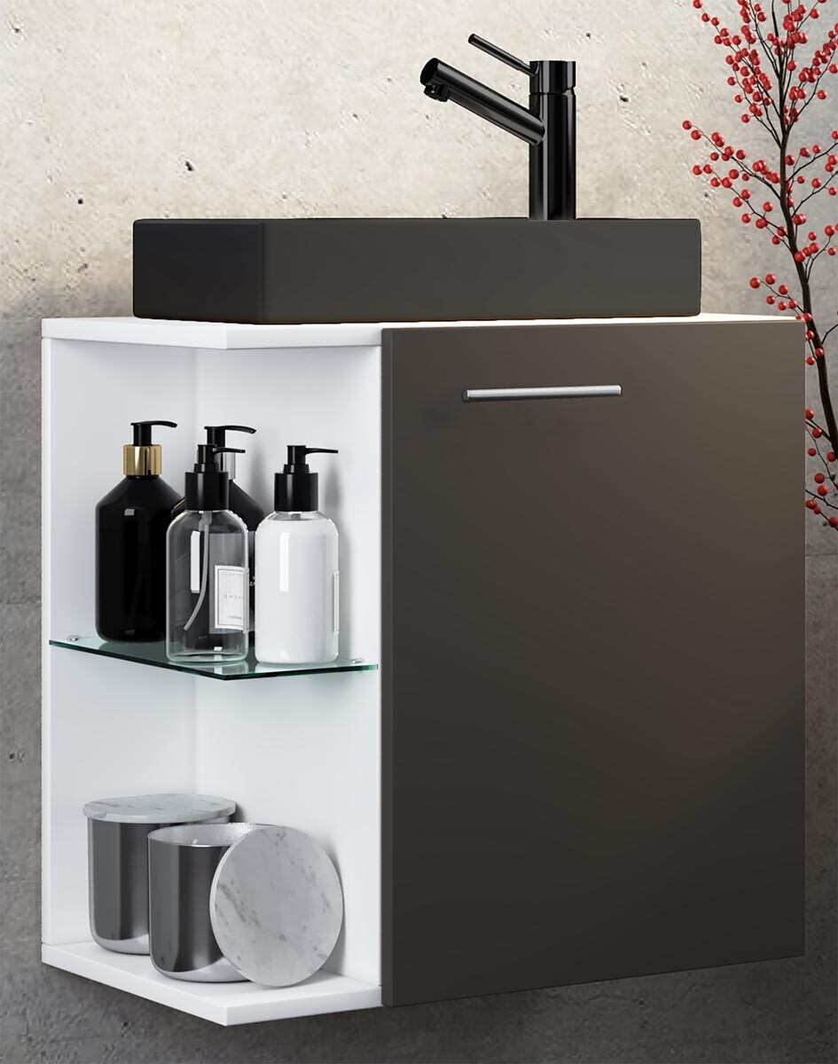 2dílné umyvadlo pro hosty Hausa BL, antracit