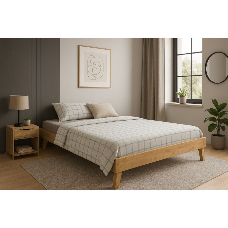 indickynabytok.sk - Posteľ 180x200 z mangového dreva bez čela