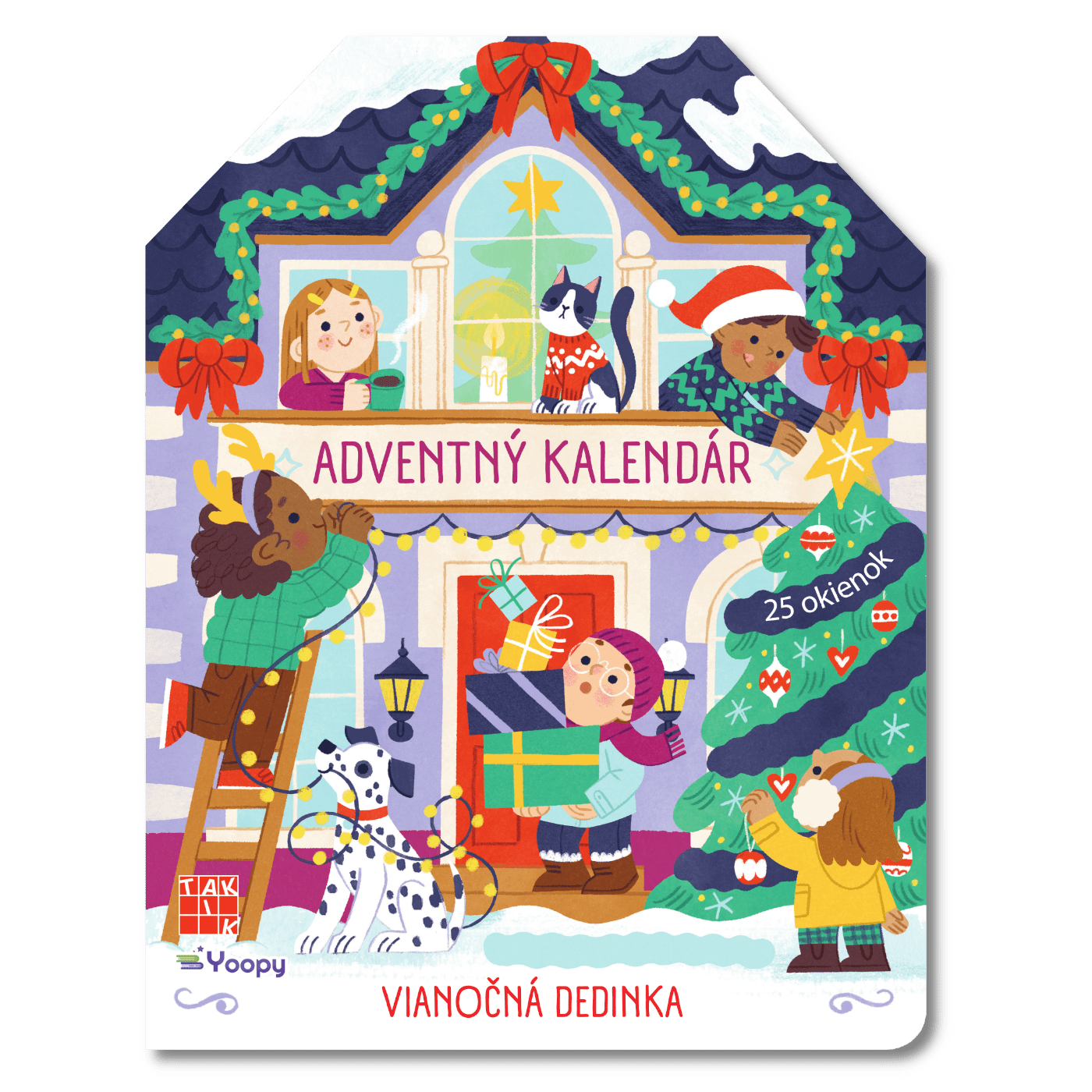 Adventný kalendár: Vianočná dedinka