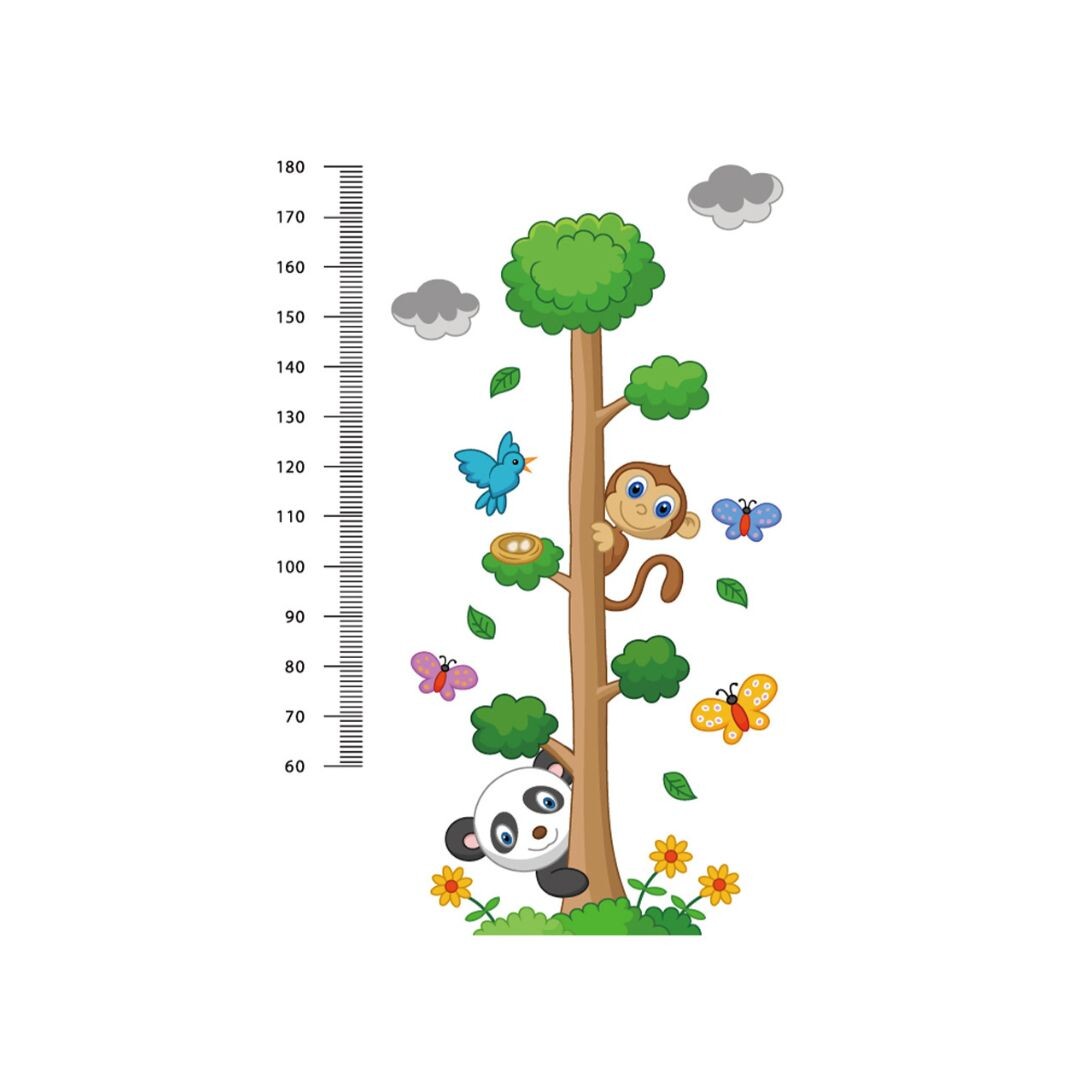 Nálepky na stenu – Rastiem ako z vody – Na strome