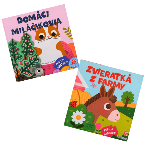 Pop-up hádanky: Zvieratká z farmy