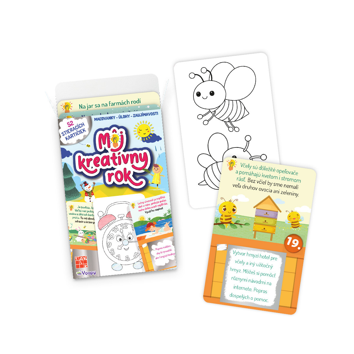 Môj kreatívny rok – stieracie kartičky