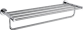 Nimco – Polica do kúpeľne, 65 cm – držiak na uteráky kov Unix UN-13063-26