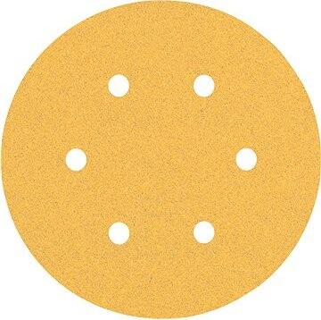 Bosch EXPERT Brúsne papiere C470 so 6 otvormi na vibračné brúsky 150 mm, G 100, 50 ks 2.608.900.920