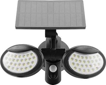 Entac Vonkajšie solárne svetlo LED so snímačom pohybu 10 W 400 lm, denné