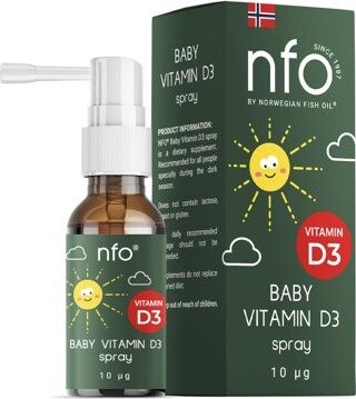 NFO BABY Vitamin D3 Spray [10 µg, 20 ml]