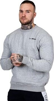 GymBeam pánska mikina Jumper Basic Grey S