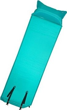 KUBIsport Samonafukovacia karimatka 2,5 cm tyrkysová