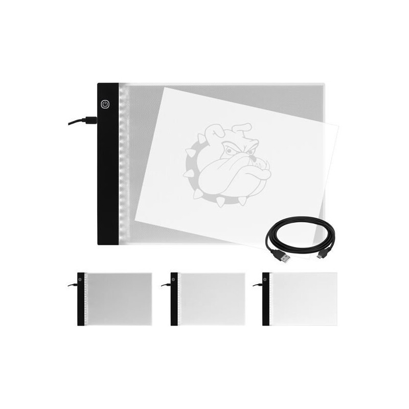 KX3933 DR LED podložka na obkreslovanie A4