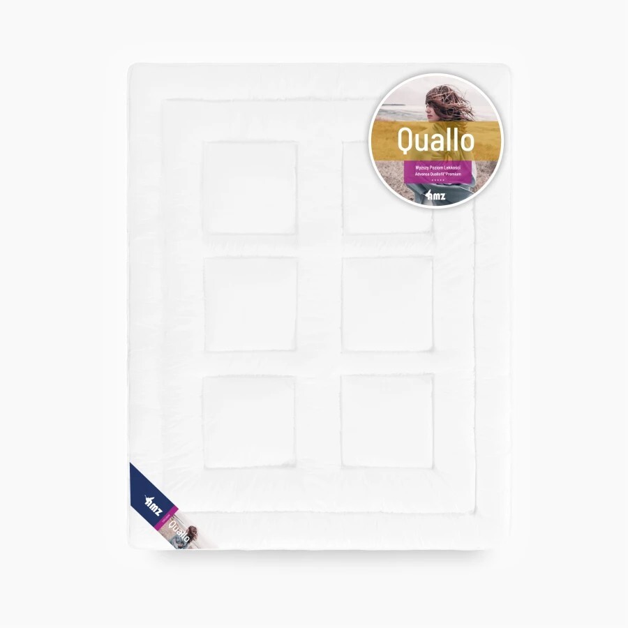 Celoroční přikrývka QUALLO 200x220 cm bílá