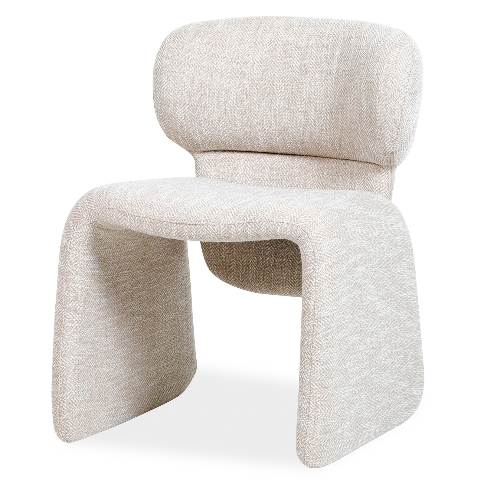 Designová jídelní židle Nabila béžová