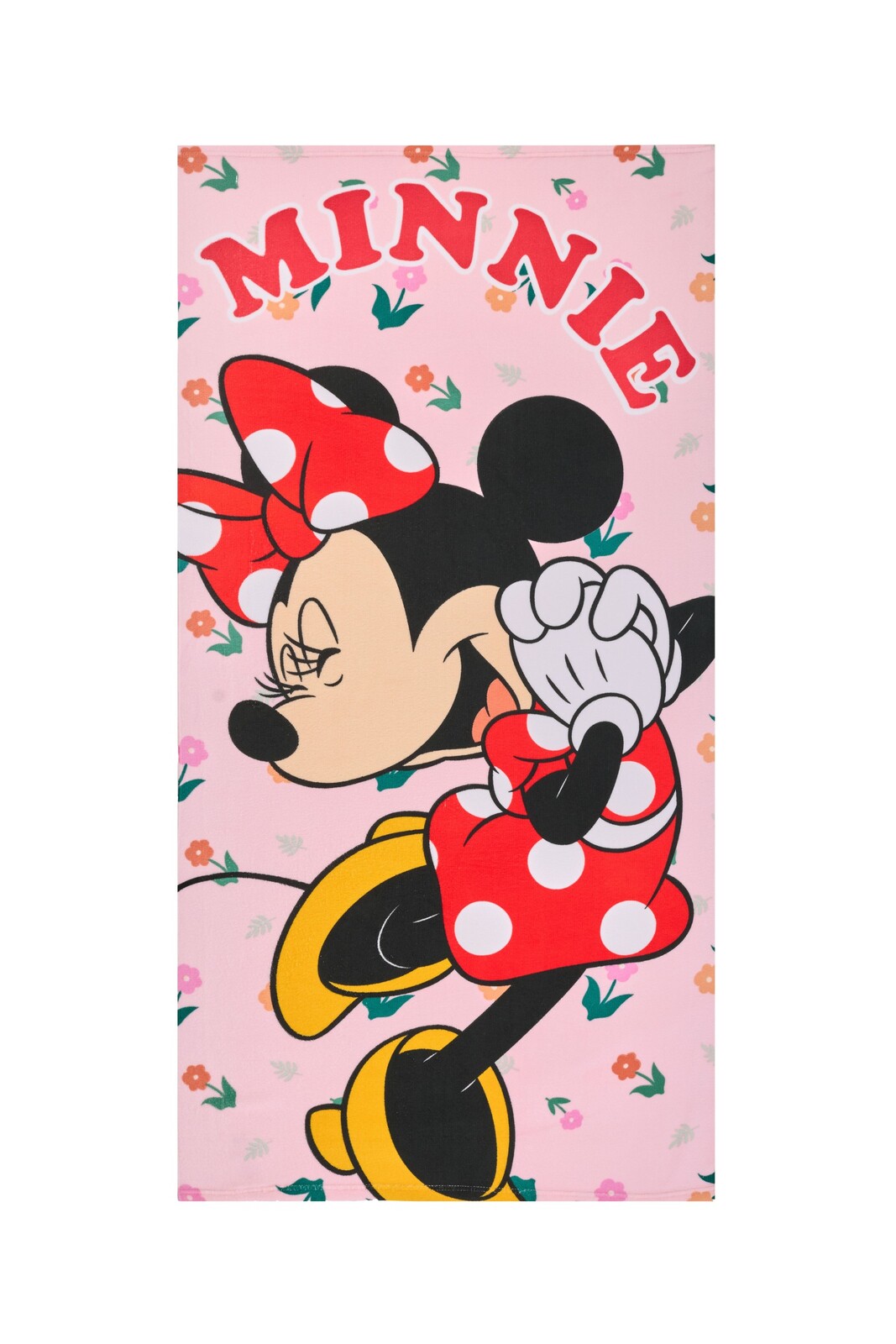 Dětská rychleschnoucí osuška BORD MINNIE 70x140 cm růžová