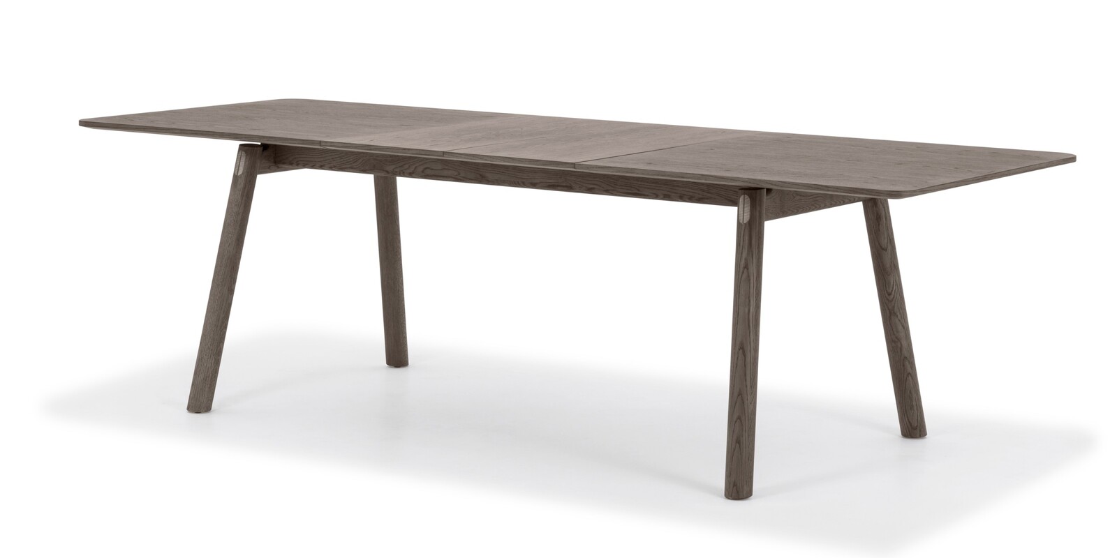 Jídelní rozkládací stůl Selvoni 180/260 cm z masivu expresso