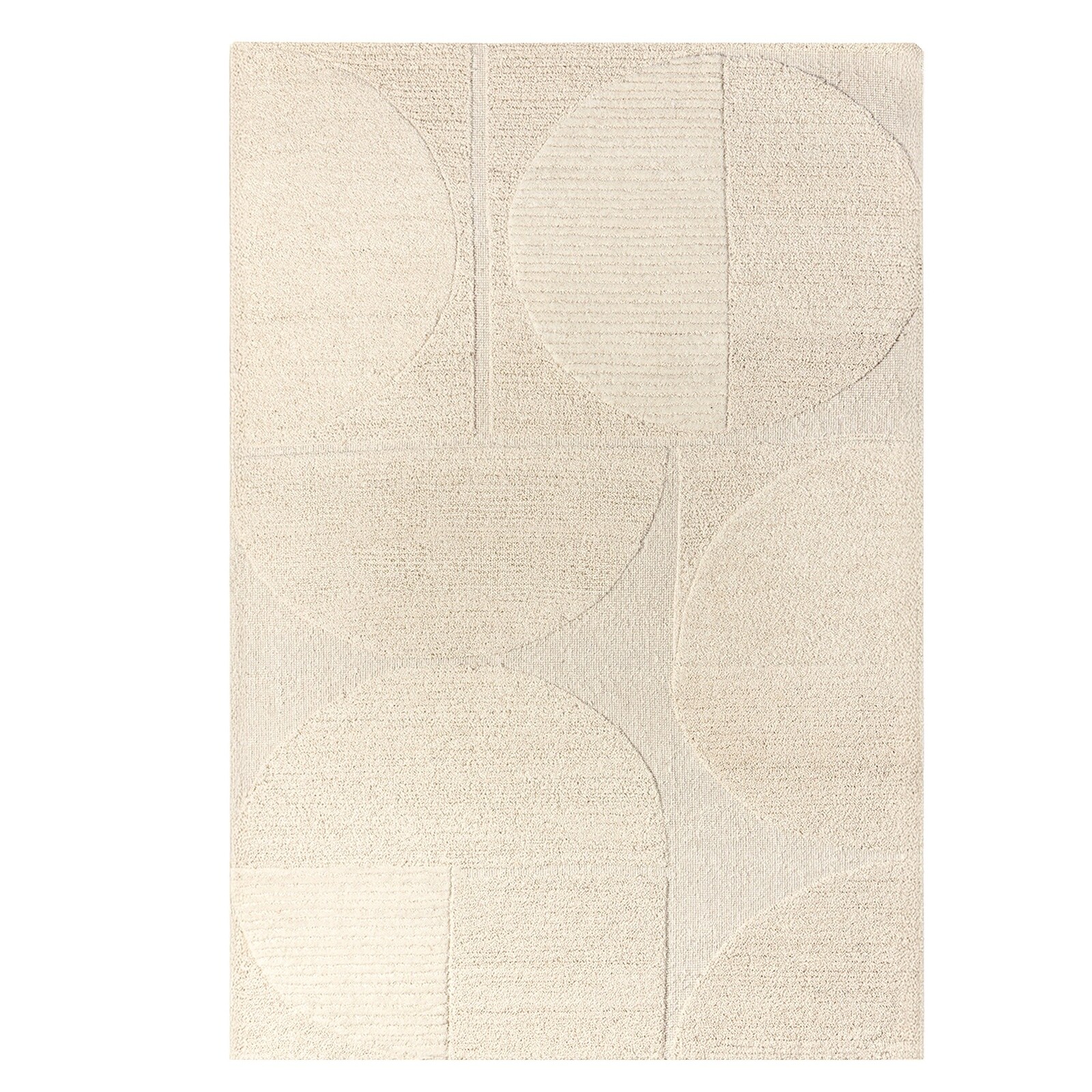 Koberec Morin 120x180 z vlny krémový