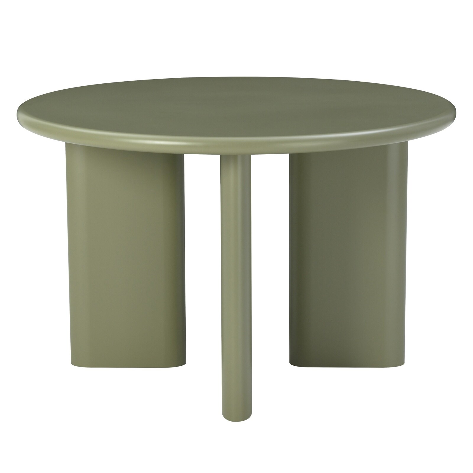 Kulatý jídelní stůl Poem 120 cm olivový